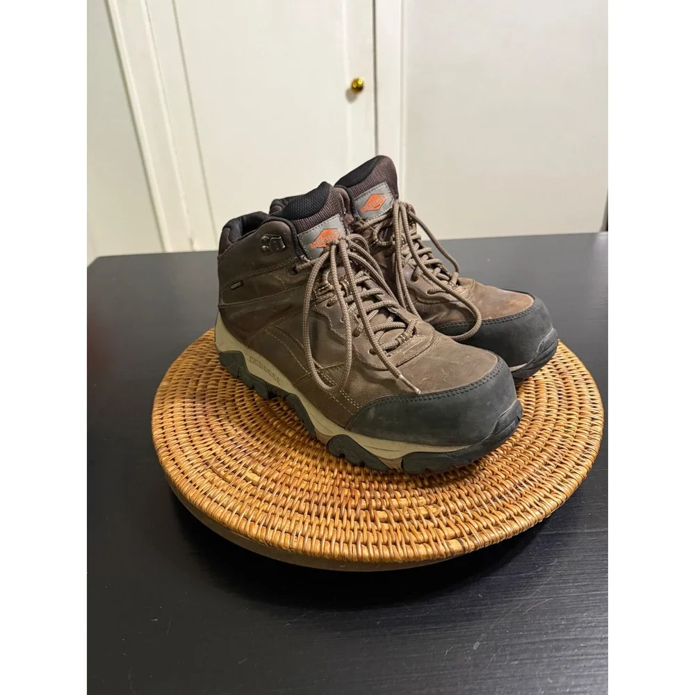 Merrell Moab Vertex Mid Waterproof Comp Toe Work Boots Brown Mens 9.5 W J004631W